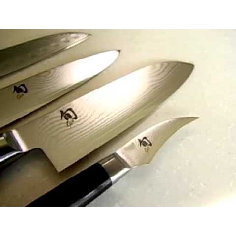 KAI Damascus Steak Knife 12 cm Shun DM-0711