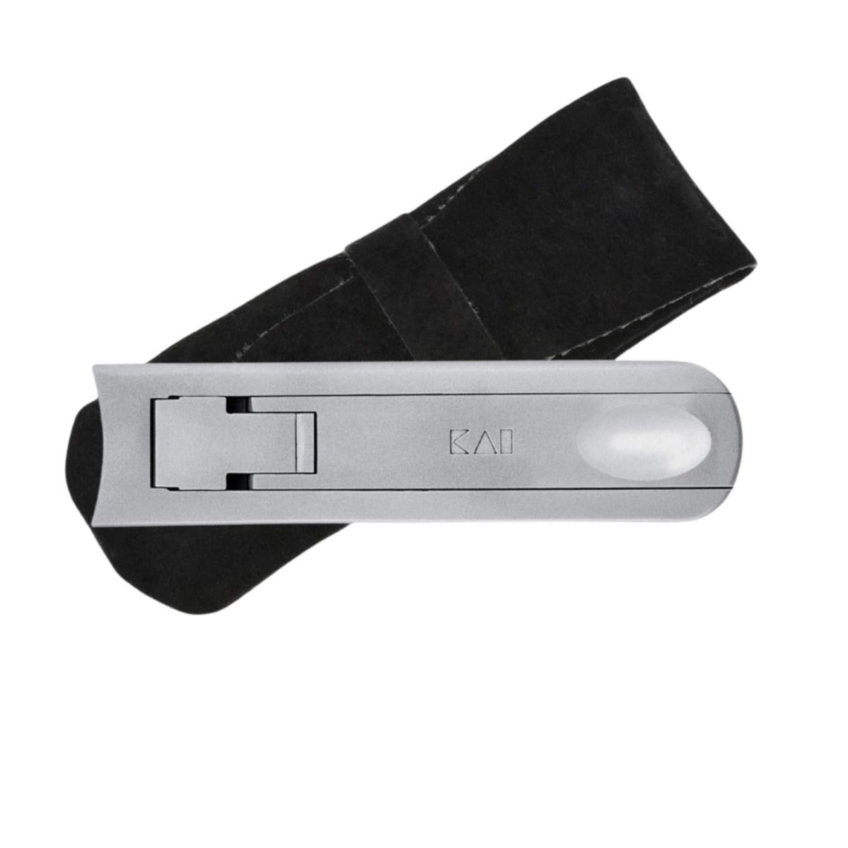 KAI Japanese Nail Clipper 6.4 cm With Leather Case Mimuno PQ2001
