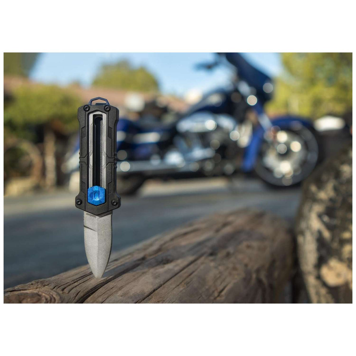 Kershaw Kapsule Stonewashed Pocket Knife 5 cm Black Handle 57 gr 1190X