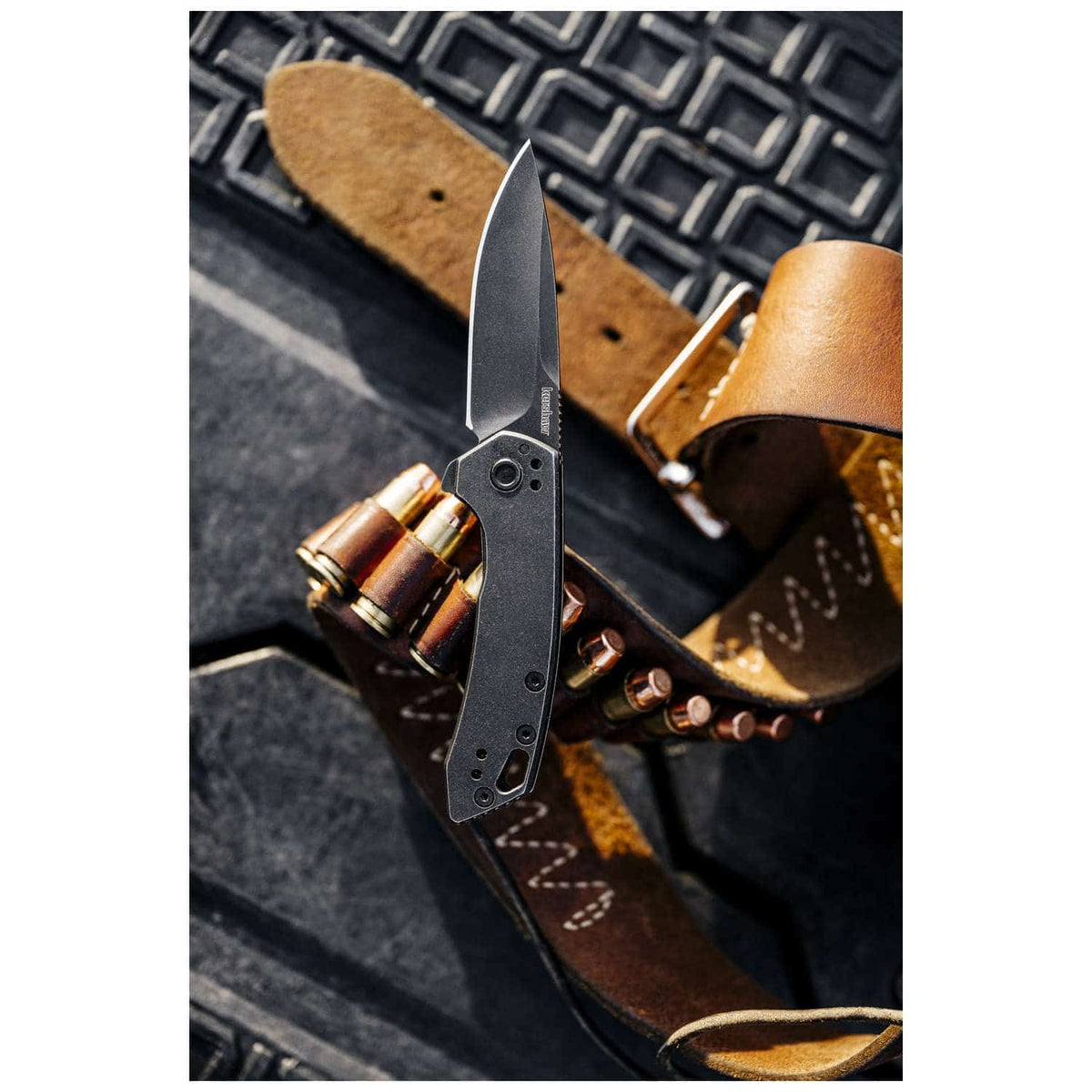Kershaw Radar BlackWash Pocket Knife 7 cm Black Handle 94 gr 5560