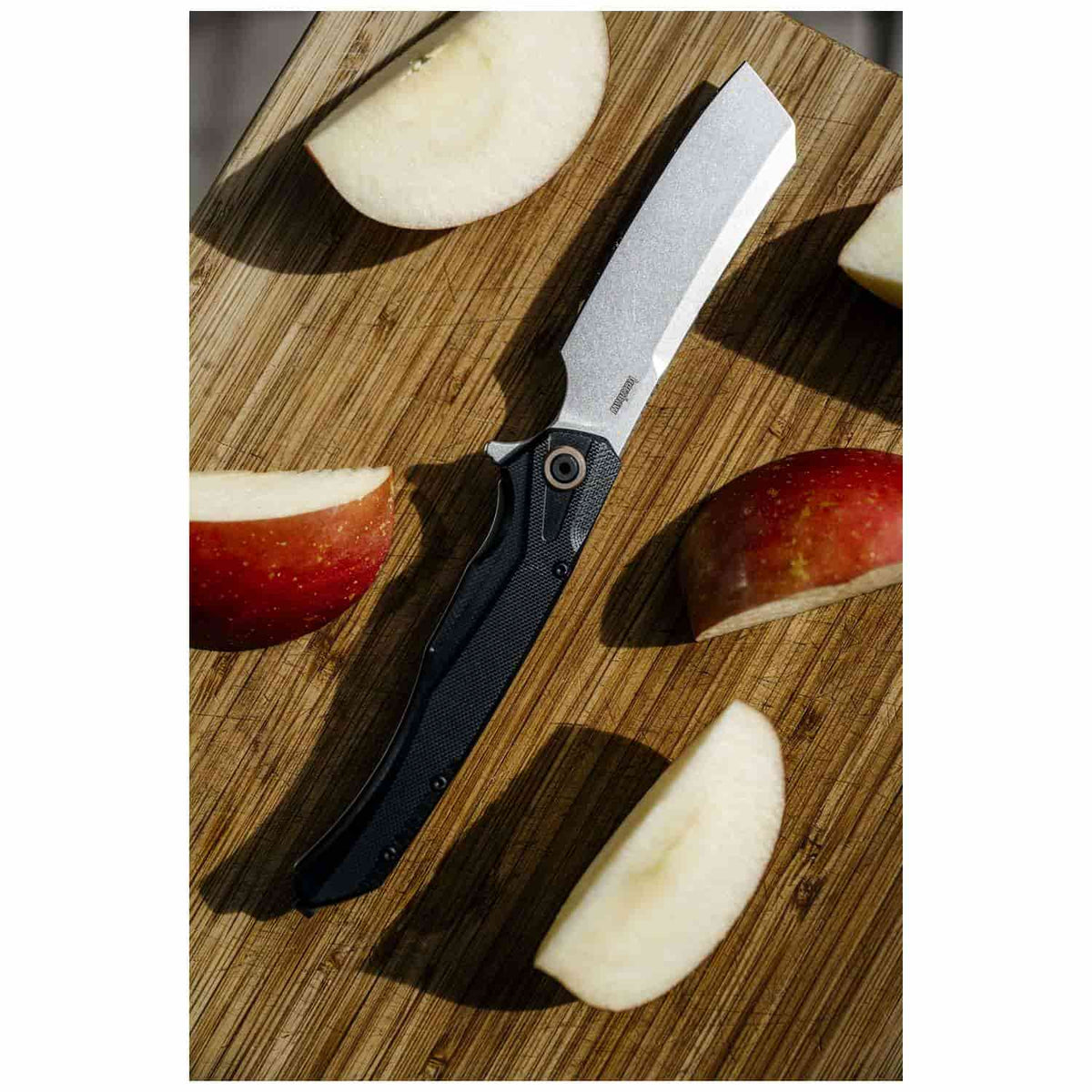 Kershaw Strata Stonewashed Cleaver Pocket Knife 10 cm Black Handle 113 gr 2078