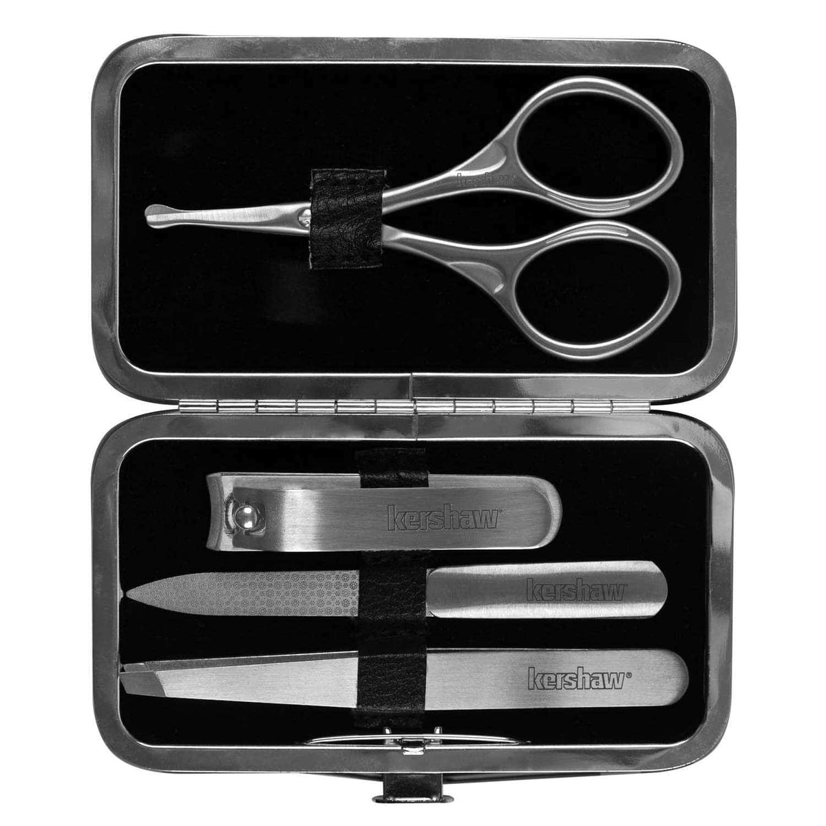Kershaw Manicure Kit 4 pcs In A Metal Case KMCURE