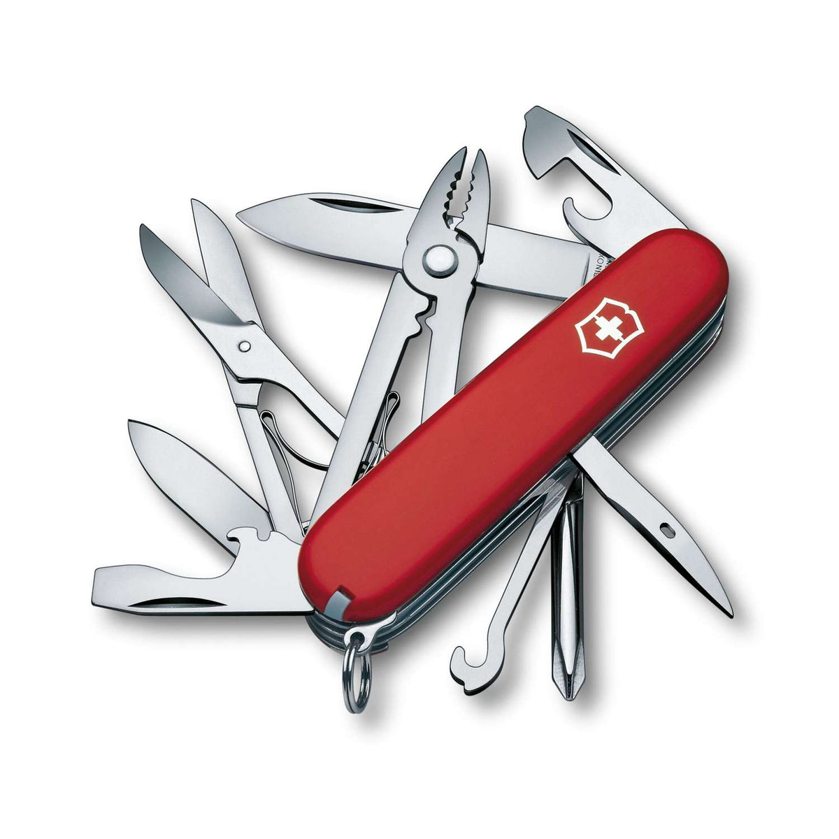 Victorinox Deluxe Tinker Swiss Army Knife 91 mm 17 Functions Red 1.4723