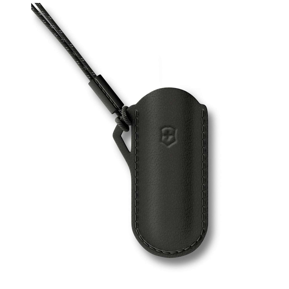 Victorinox Leather Pouch 70 mm Black Dark Illusion 4.0670.3