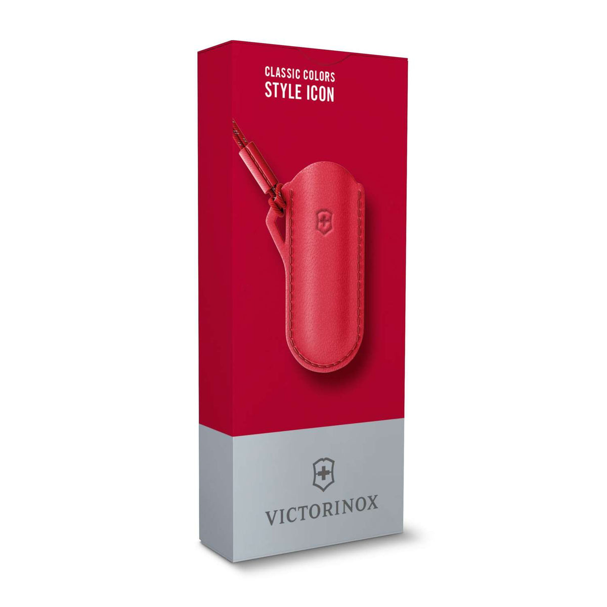 Victorinox Leather Pouch 70 mm Red Style Icon 4.0670