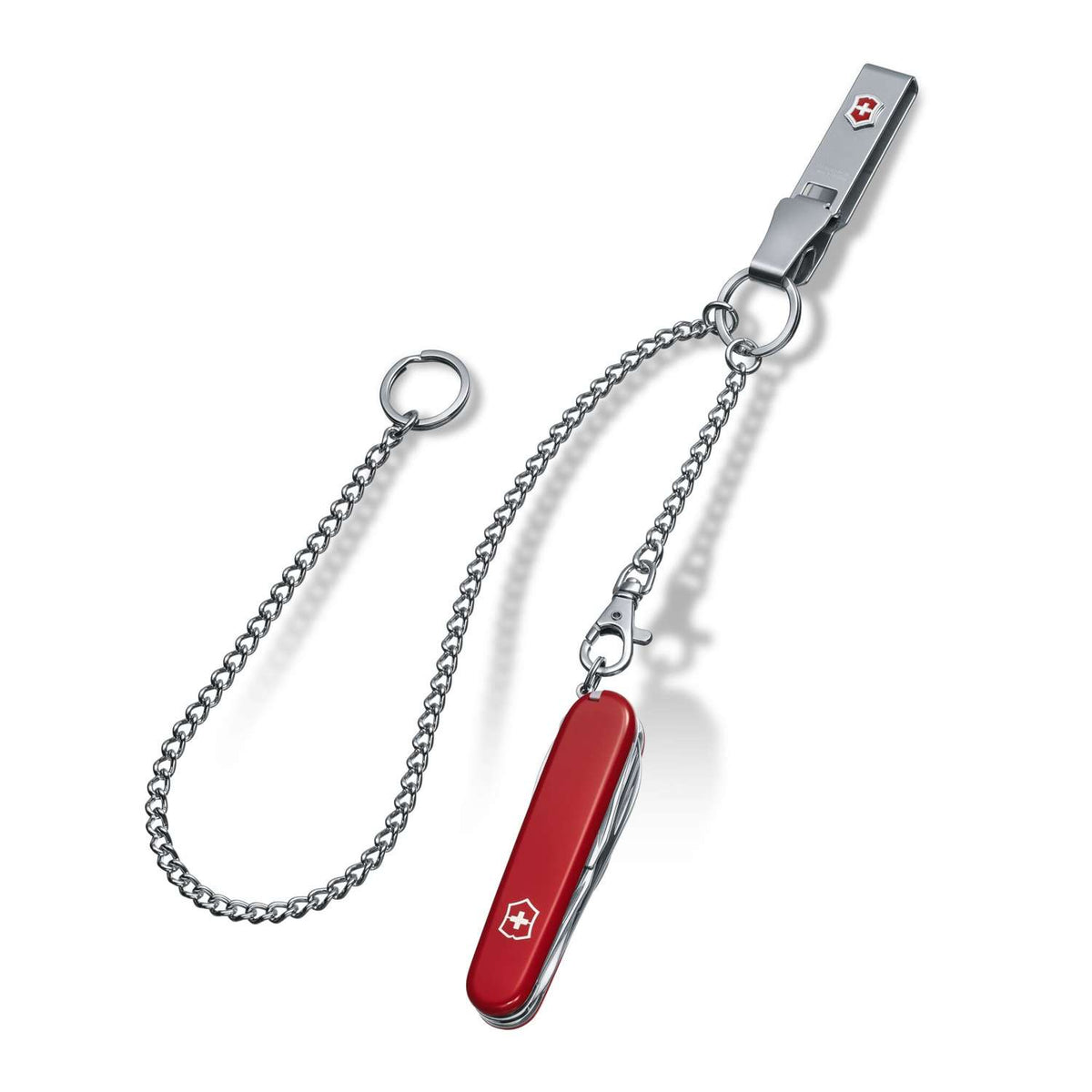 Victorinox Multiclip Metal Belt Hanger 54 cm Silver 4.1860