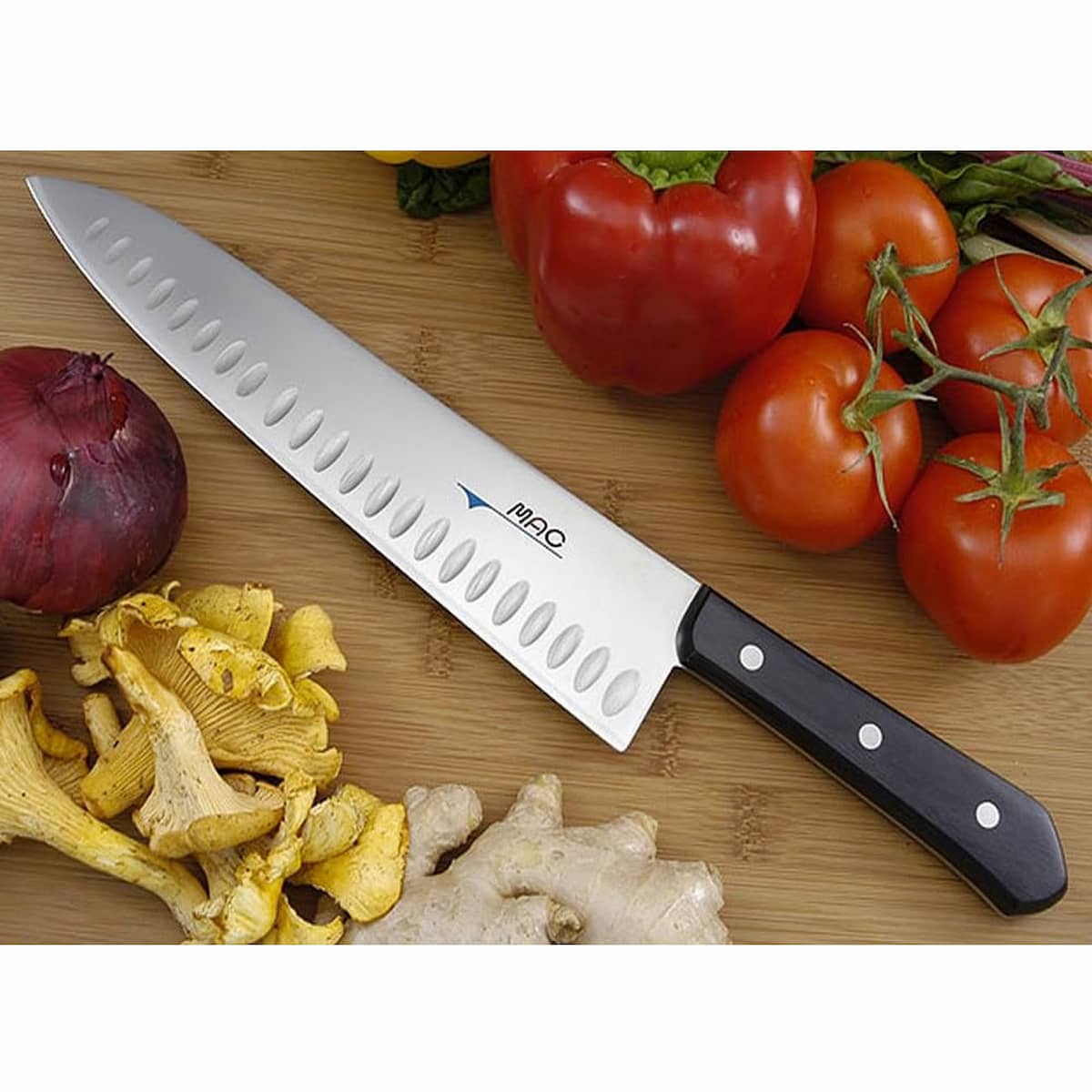 MAC Hollow Edge Chef's Knife 25 cm Chef Series TH-100