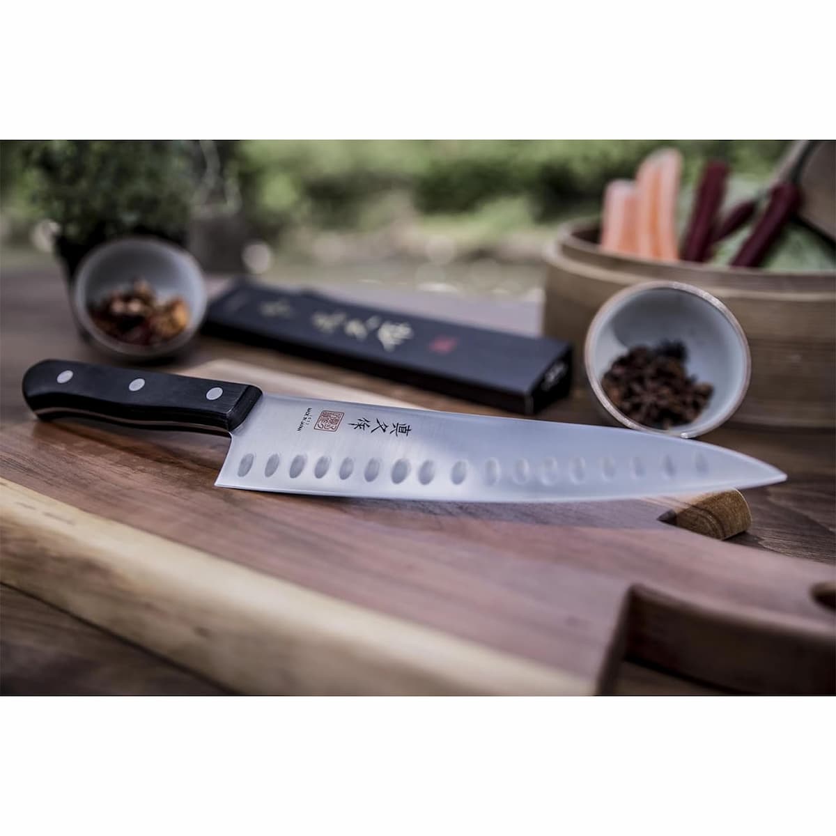 MAC Hollow Edge Chef's Knife 25 cm Chef Series TH-100
