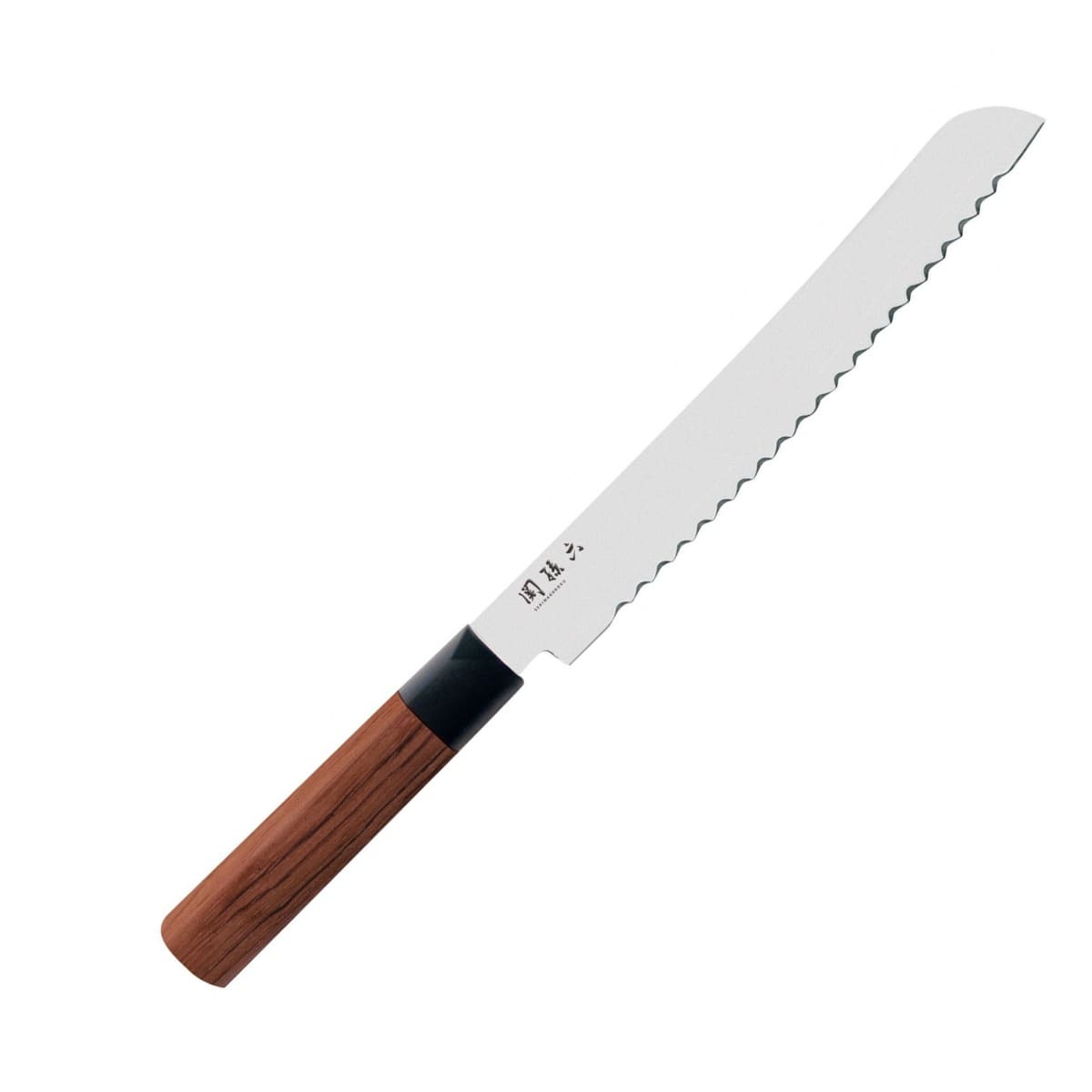 KAI Bread Knife 22.5 cm Seki Magoroku Redwood MGR-0225B