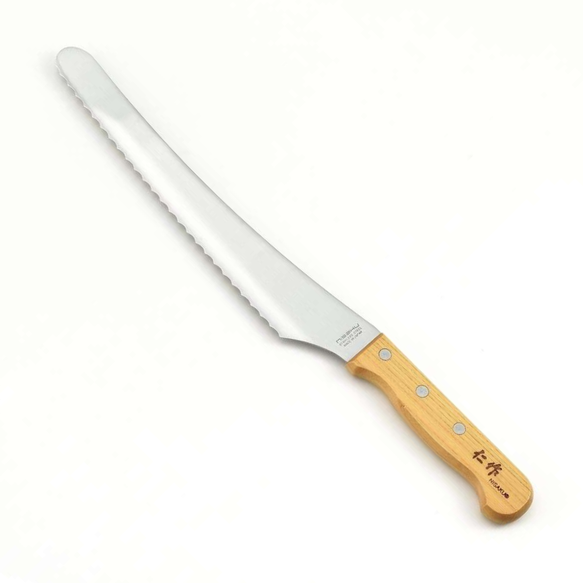 Nisaku Bread Knife 24 cm Tomita 3000