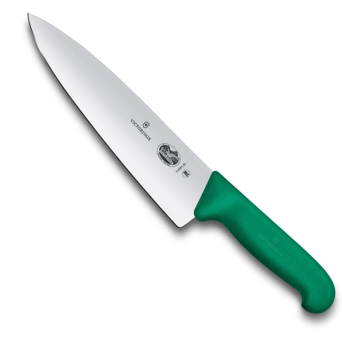 Victorinox Μαχαίρι σεφ 20 εκατ. έξτρα φαρδιά λάμα πράσινη λαβή Fibrox 5.2064.20B
