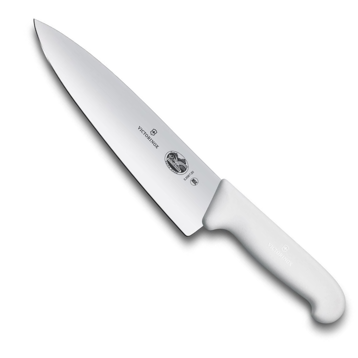 Victorinox Μαχαίρι σεφ 20 εκατ. έξτρα φαρδιά λάμα άσπρη λαβή Fibrox 5.2067.20B