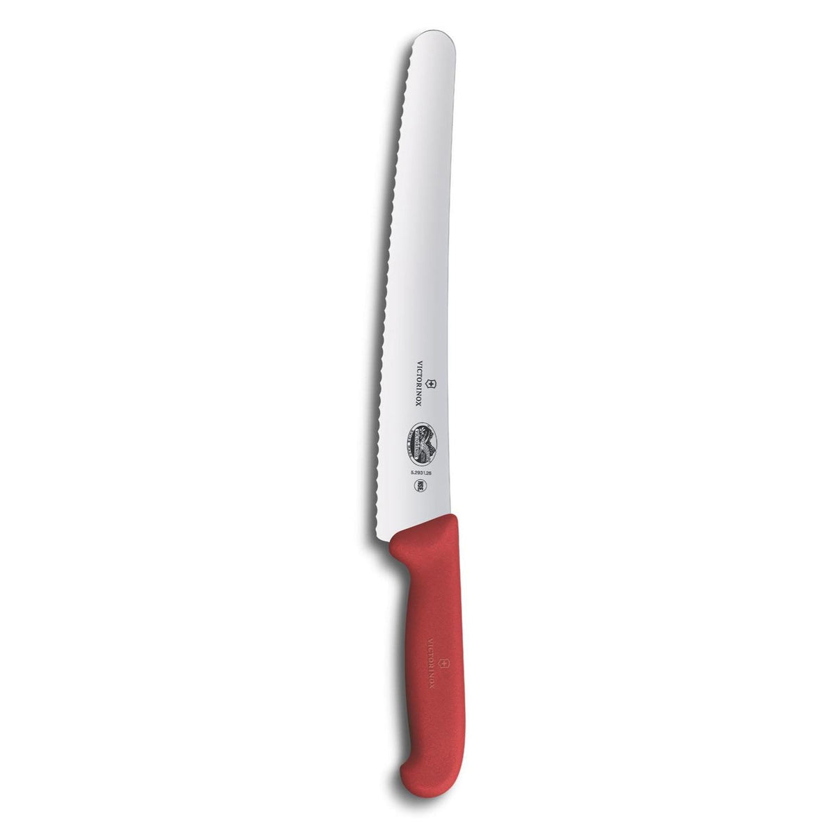 Victorinox Serrated Bread - Pastry Knife 26 cm Red Handle Fibrox 5.2931.26B