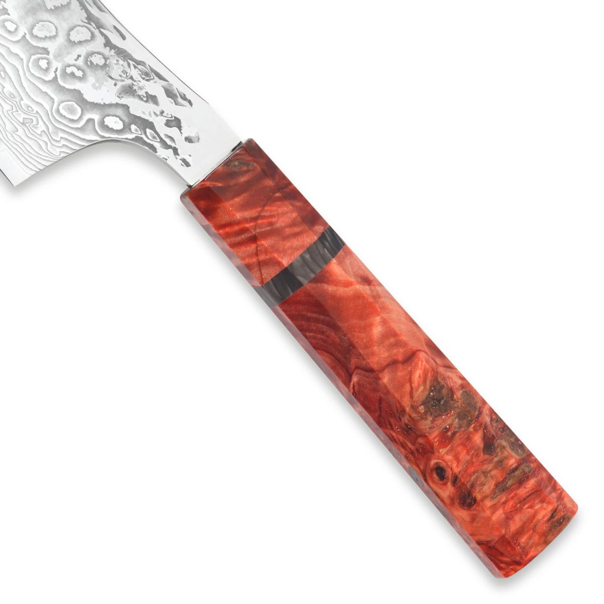 Ryusen Damascus Chef's Knife 24 cm Poplar Handle Gurenhiryu KAI GH-103