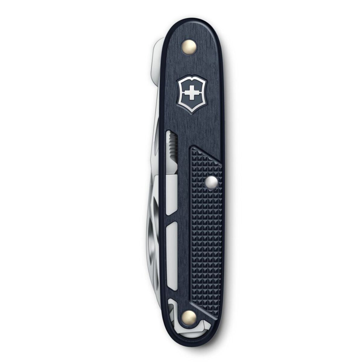 Victorinox Synergy X Alox Swiss Army Kinfe 93 mm 10 Functions Aluminium Scales Dark Blue 0.8226.22