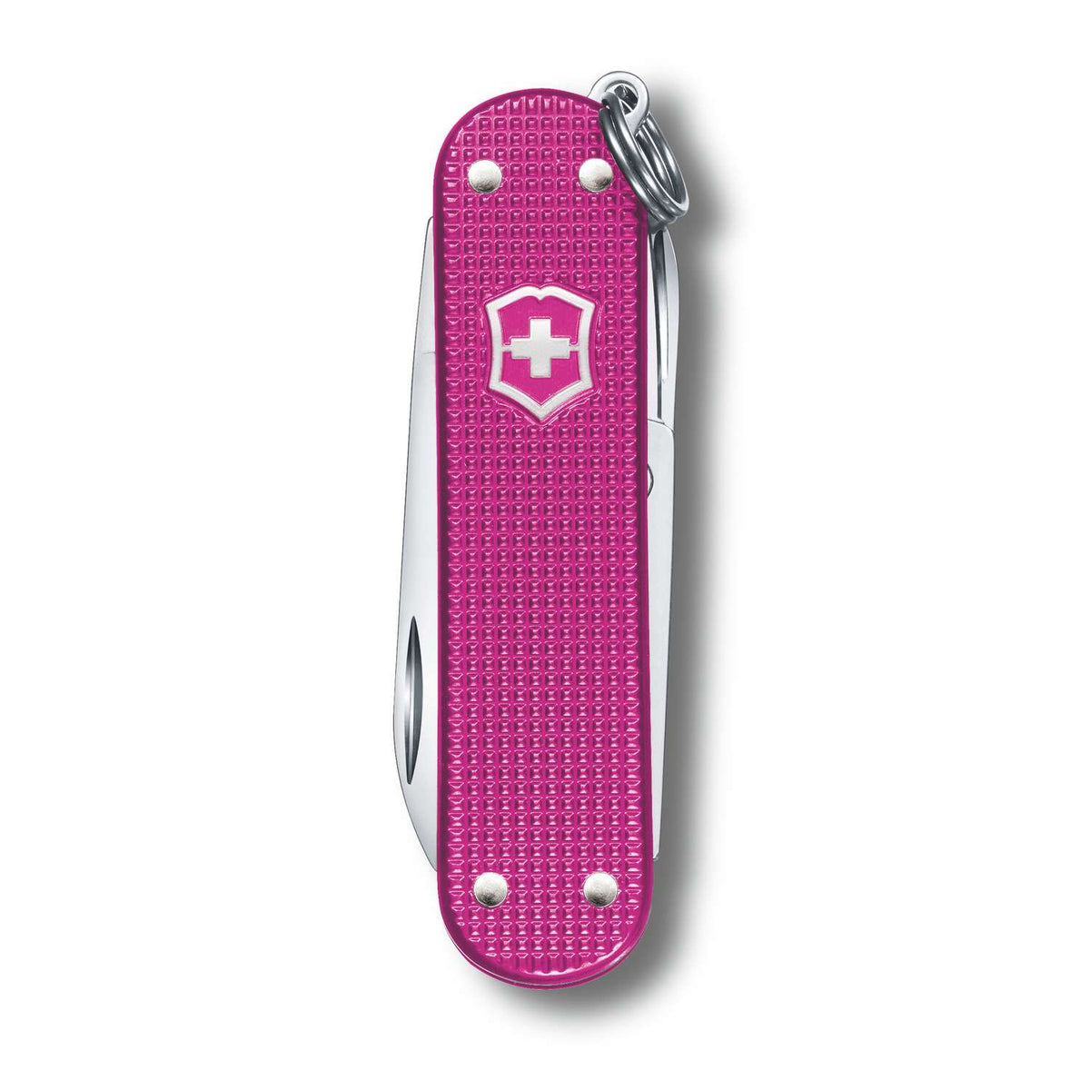 Victorinox Classic SD Alox Swiss Army Knife 58 mm 5 Functions Aluminium Scales Pink Flamingo Party