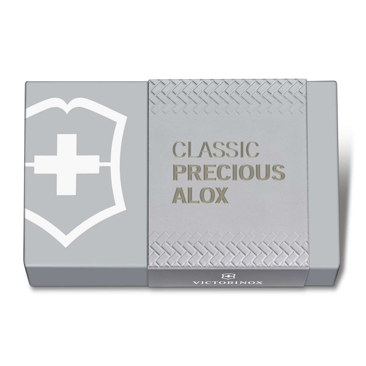 Victorinox Classic SD Precious Alox Swiss Army Knife 58 mm 5 Functions Aluminium Scales Gray Infinite Gray