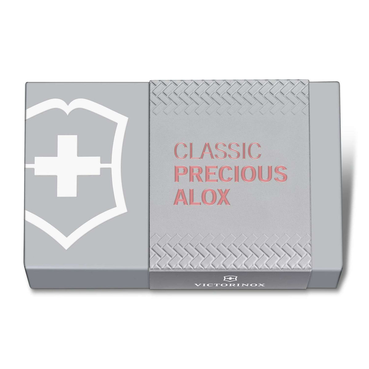 Victorinox Classic SD Precious Alox Swiss Army Knife 58 mm 5 Functions Aluminium Scales Pink Gentle Rose