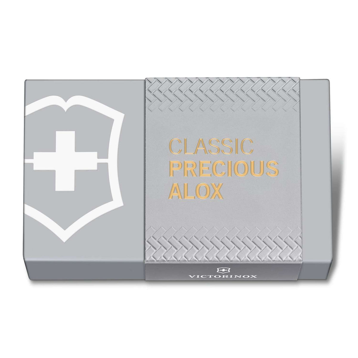 Victorinox Classic SD Precious Alox Swiss Army Knife 58 mm 5 Functions Aluminium Scales Brass Gold