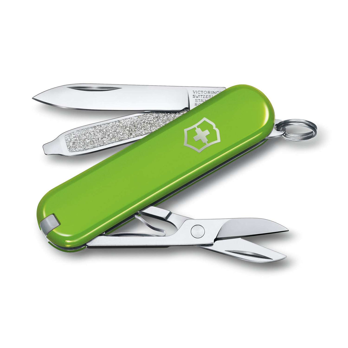 Victorinox Classic SD Swiss Army Knife 58 mm 7 Functions Green Smashed Avocado 0.6223.43G