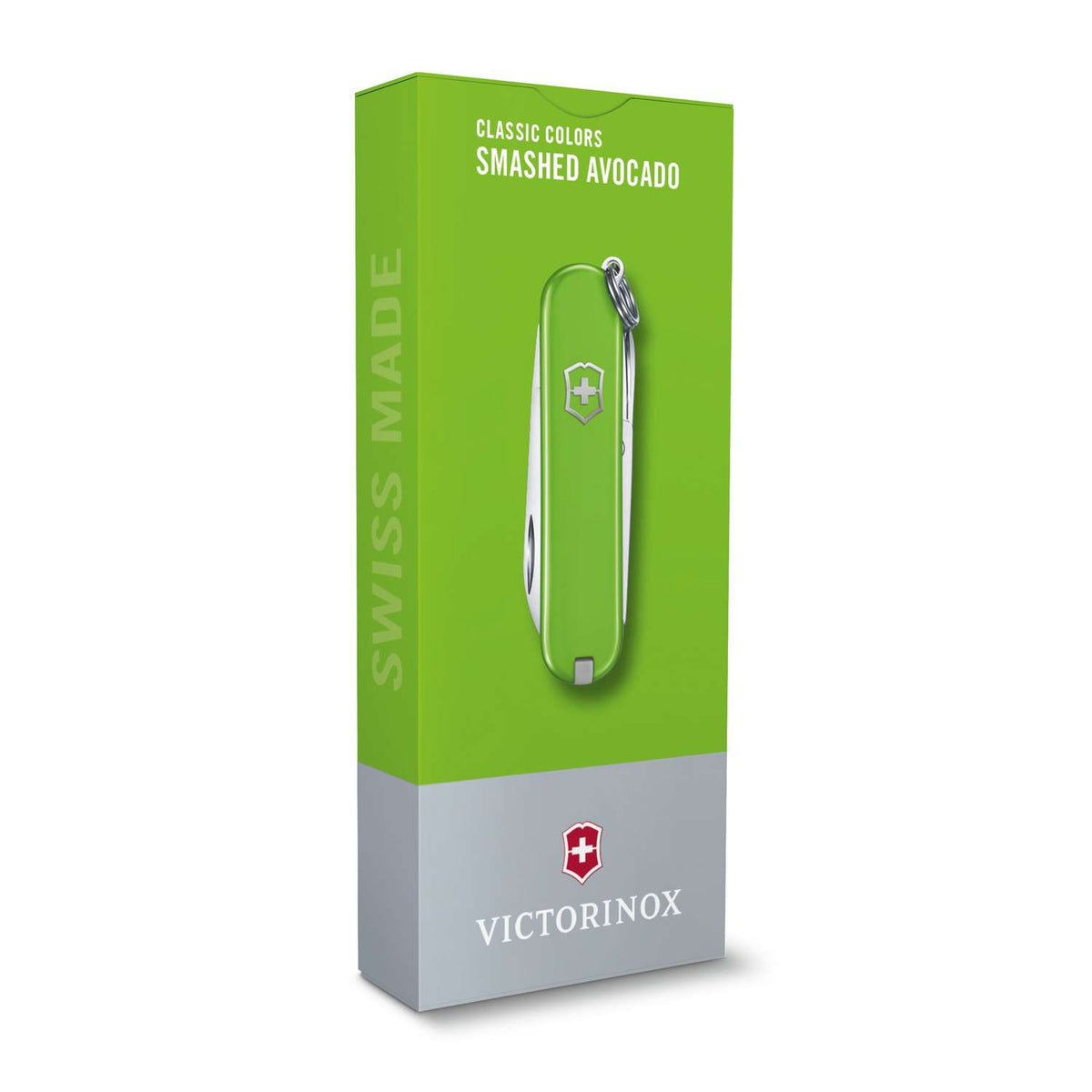 Victorinox Classic SD Swiss Army Knife 58 mm 7 Functions Green Smashed Avocado 0.6223.43G