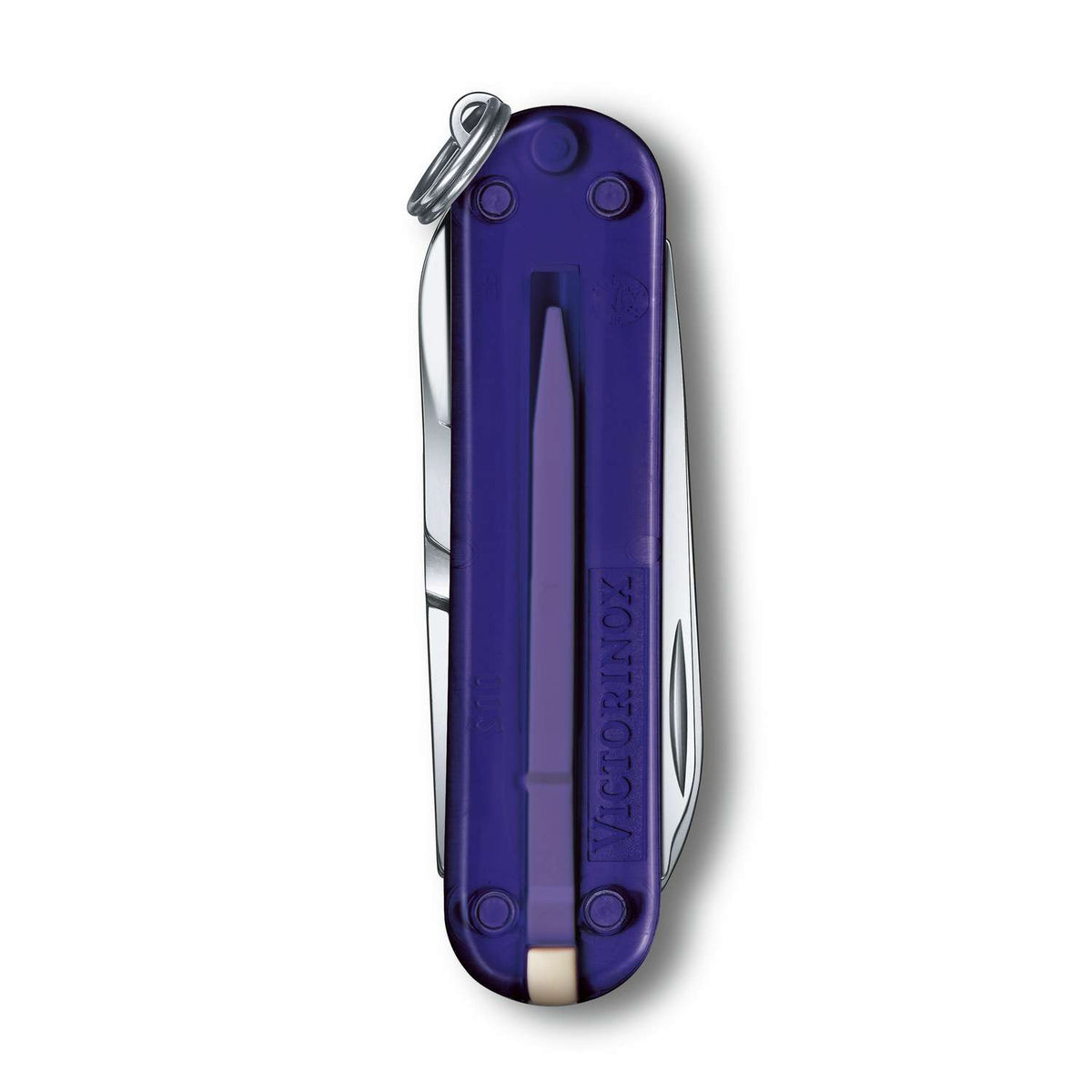Victorinox Classic SD Swiss Army Knife 58 mm 7 Functions Purple Transparent Persian Indigo