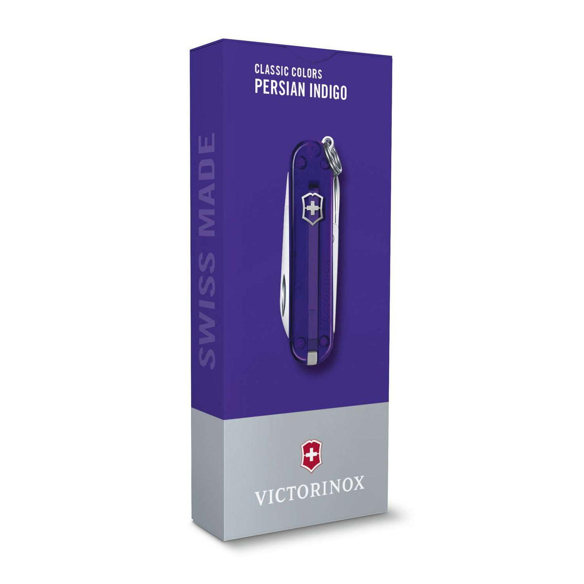 Victorinox Classic SD Swiss Army Knife 58 mm 7 Functions Purple Transparent Persian Indigo
