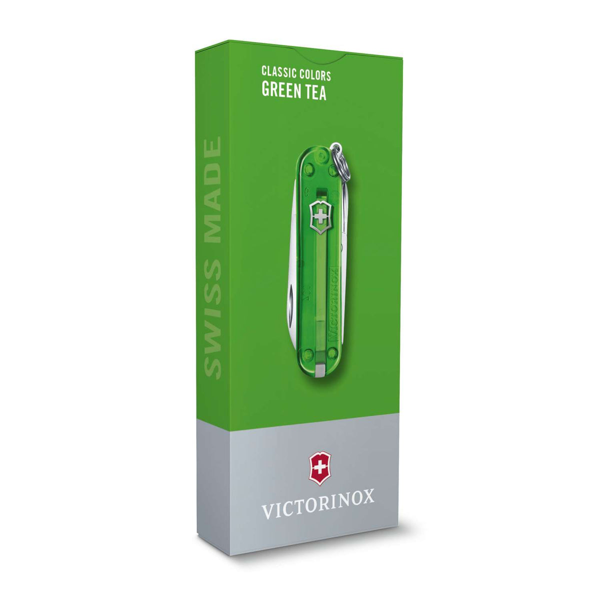 Victorinox Classic SD Swiss Army Knife 58 mm 7 Functions Green Transparent Green Tea