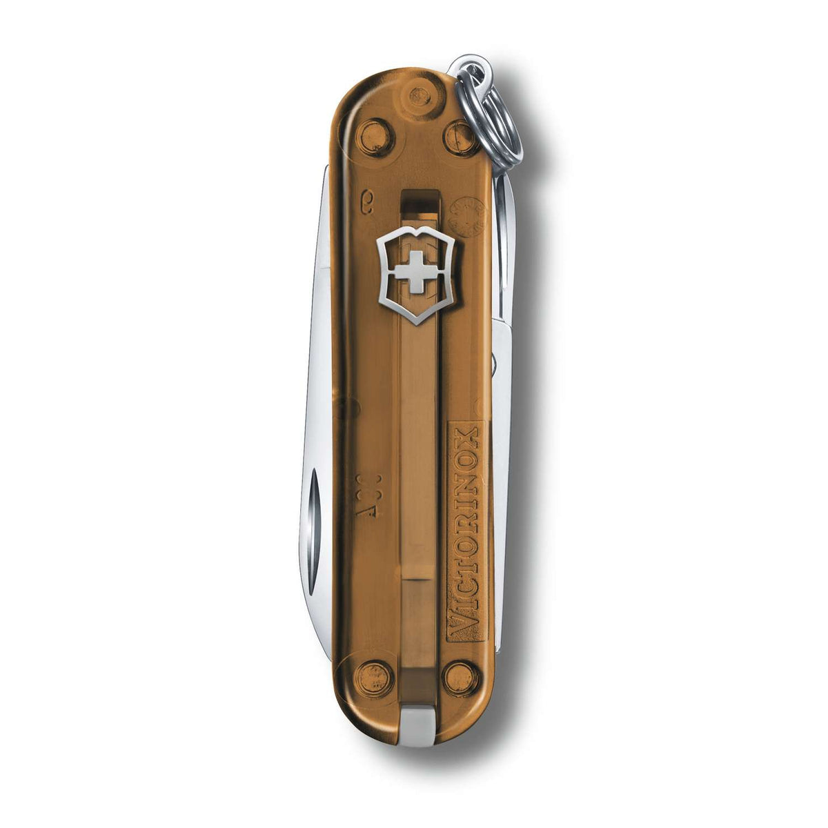 Victorinox Classic SD Swiss Army Knife 58 mm 7 Functions Beige Transparent Chocolate Fudge