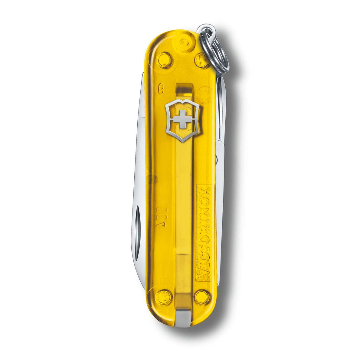 Victorinox Classic SD Swiss Army Knife 58 mm 7 Functions Yellow Transparent Tuscan Sun