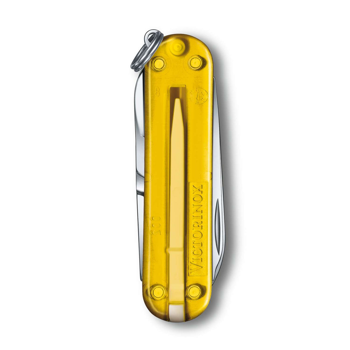 Victorinox Classic SD Swiss Army Knife 58 mm 7 Functions Yellow Transparent Tuscan Sun