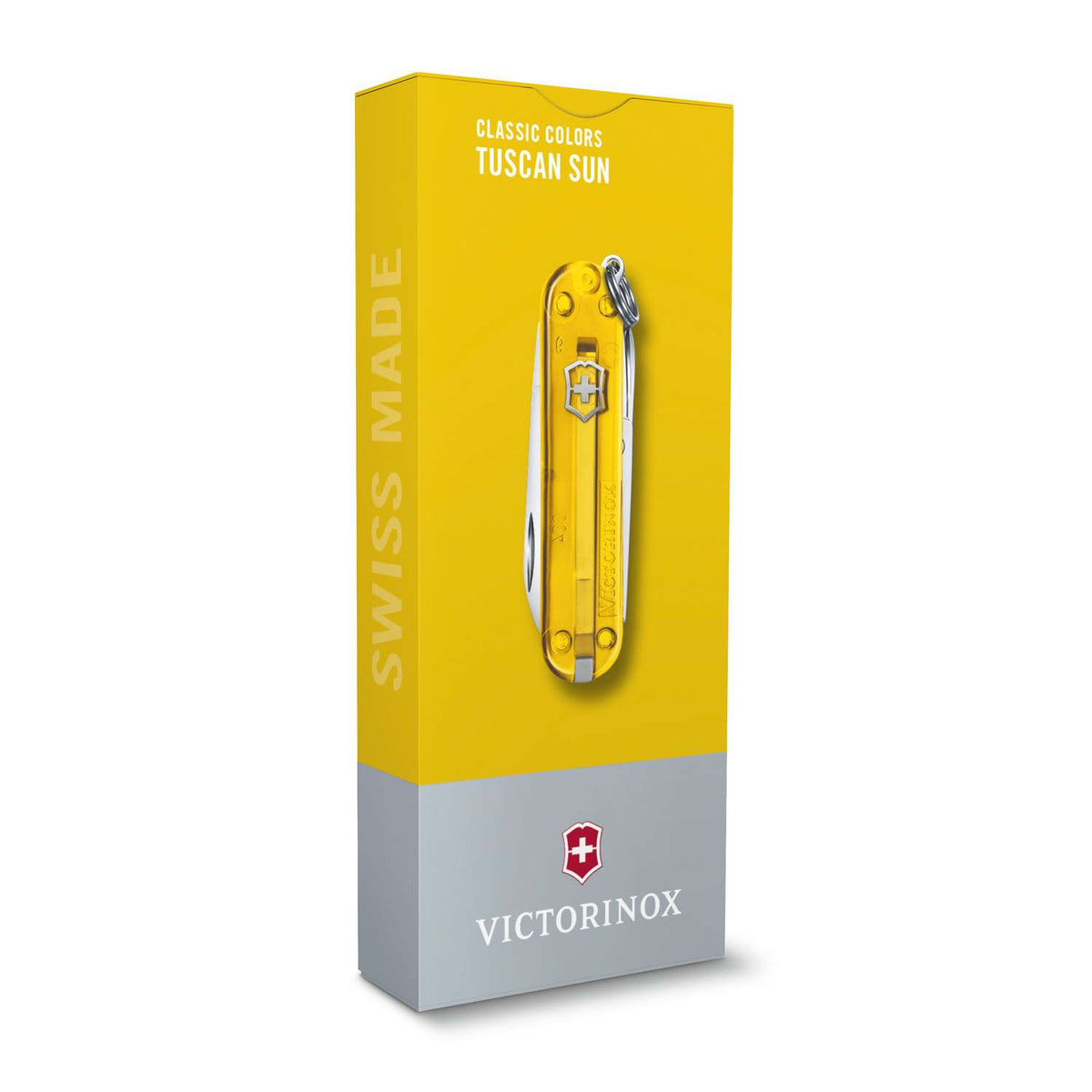 Victorinox Classic SD Swiss Army Knife 58 mm 7 Functions Yellow Transparent Tuscan Sun