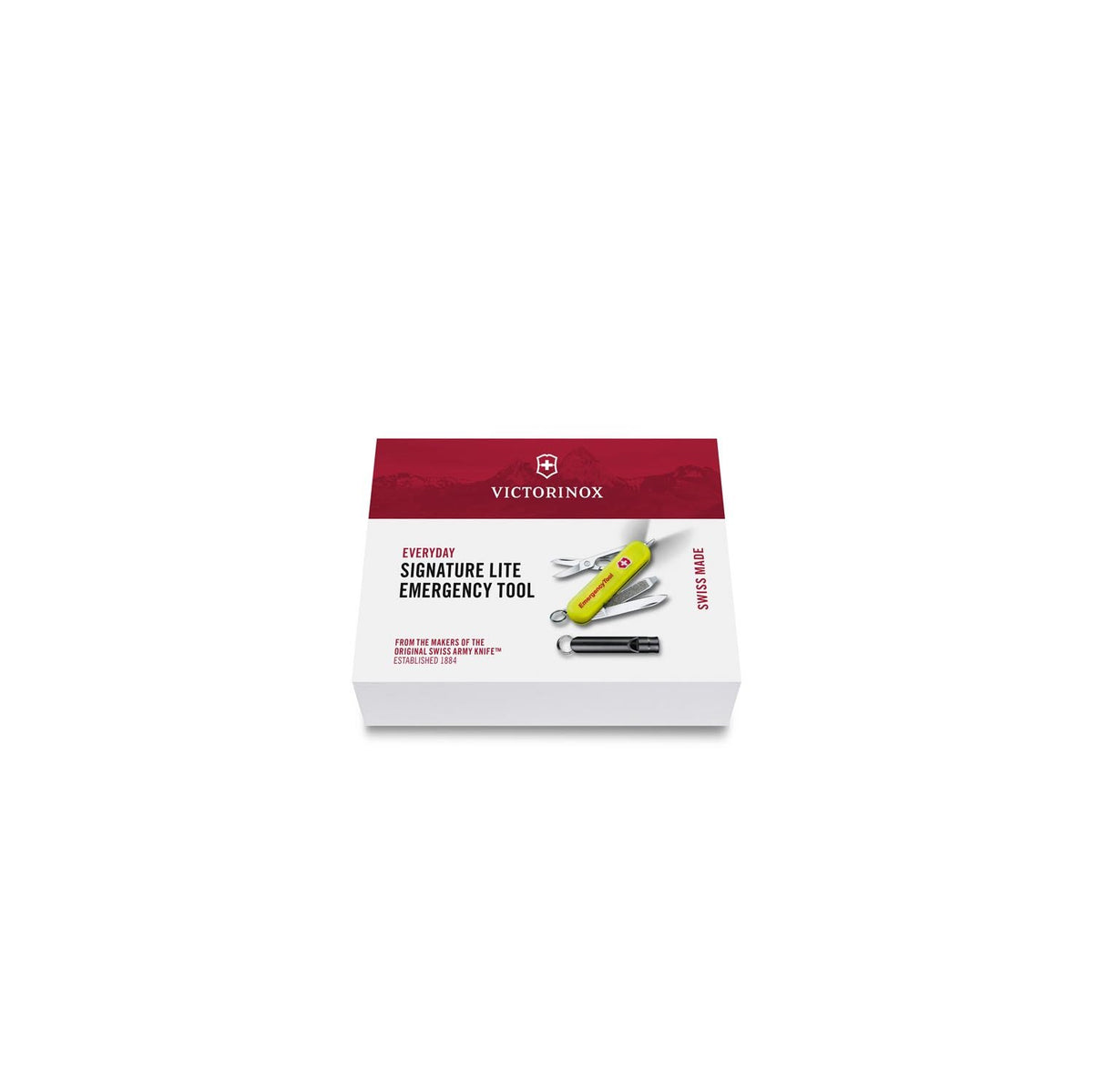 Victorinox Signature Lite Emergency Tool Swiss Army Multitool 58 mm 8 Functions Yellow Luminescent