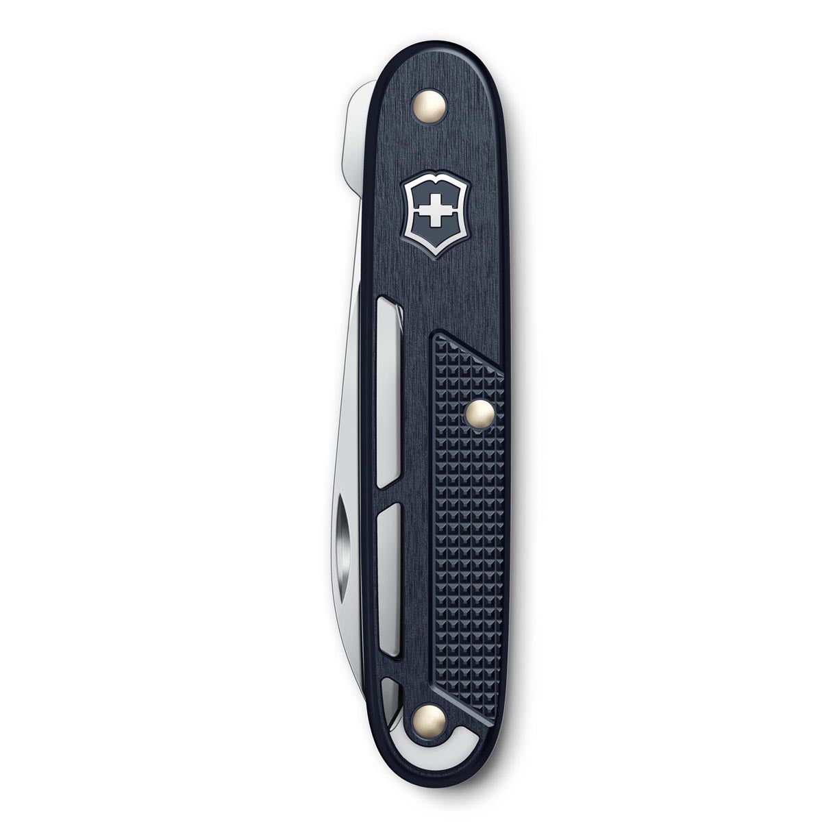 Victorinox Onefold Alox Swiss Army Kinfe 93 mm 2 Functions Aluminium Scales Dark Blue 0.8006.22