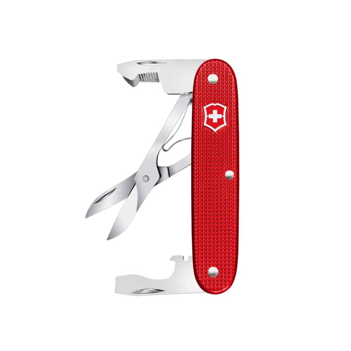 Victorinox Companion Slim Alox Swiss Army Knife 93 mm 6 Functions Aluminium Scales Red 0.8170.20