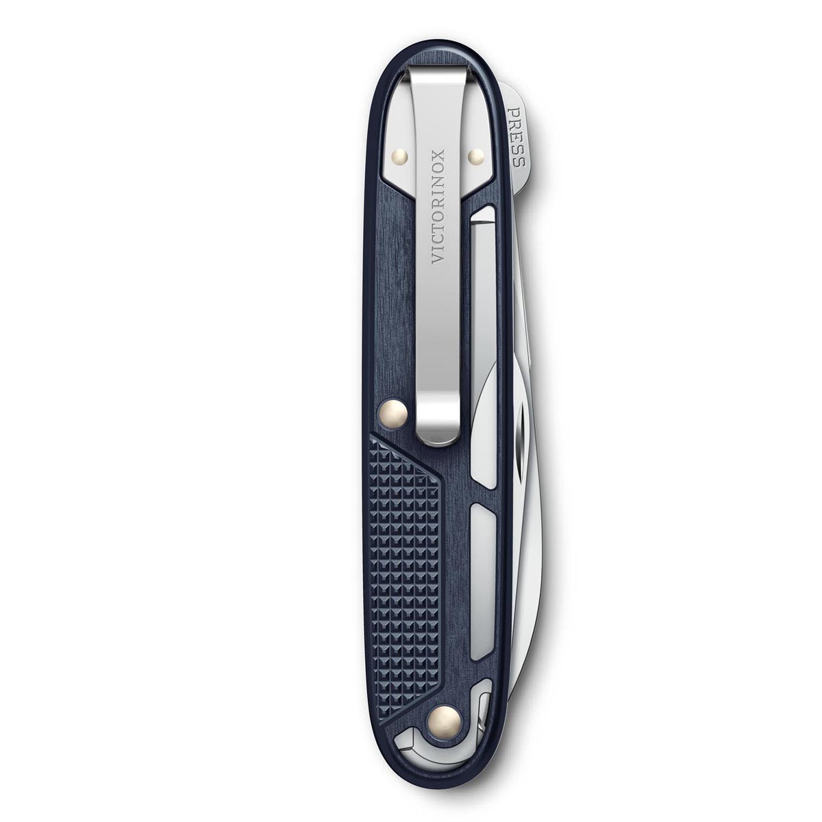 Victorinox Synergy Alox Swiss Army Kinfe 93 mm 9 Functions Aluminium Scales Dark Blue 0.8216.22