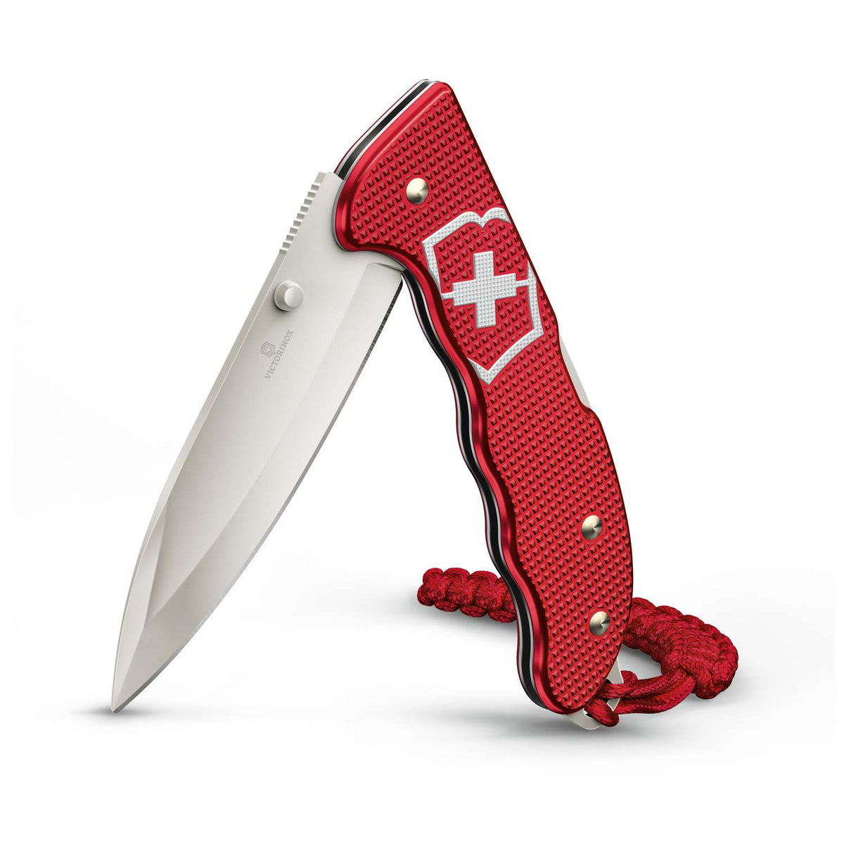 Victorinox Evoke Alox Swiss Army Knife 136 mm 5 Functions Aluminium Scales Red 0.9415.D20