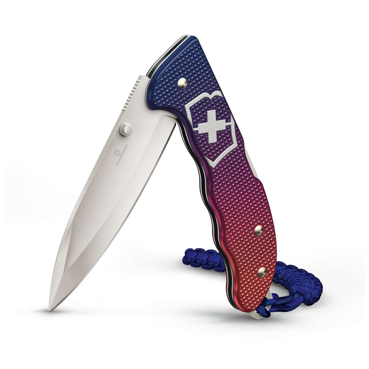Victorinox Evoke Alox Swiss Army Knife 136 mm 5 Functions Aluminium Scales Purple