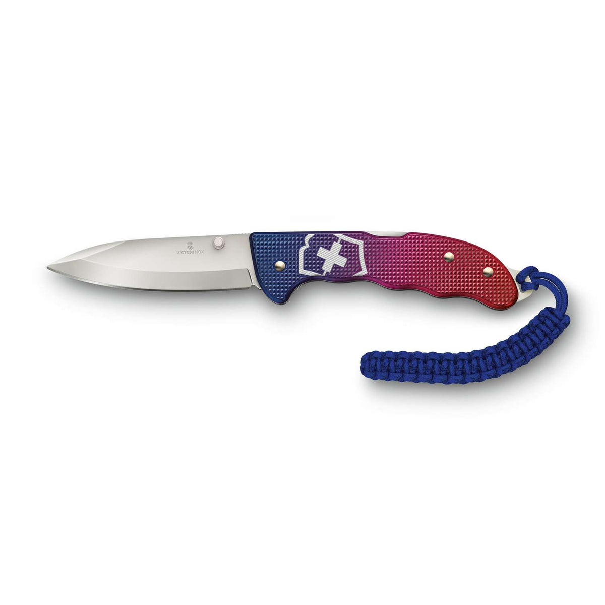 Victorinox Evoke Alox Swiss Army Knife 136 mm 5 Functions Aluminium Scales Purple