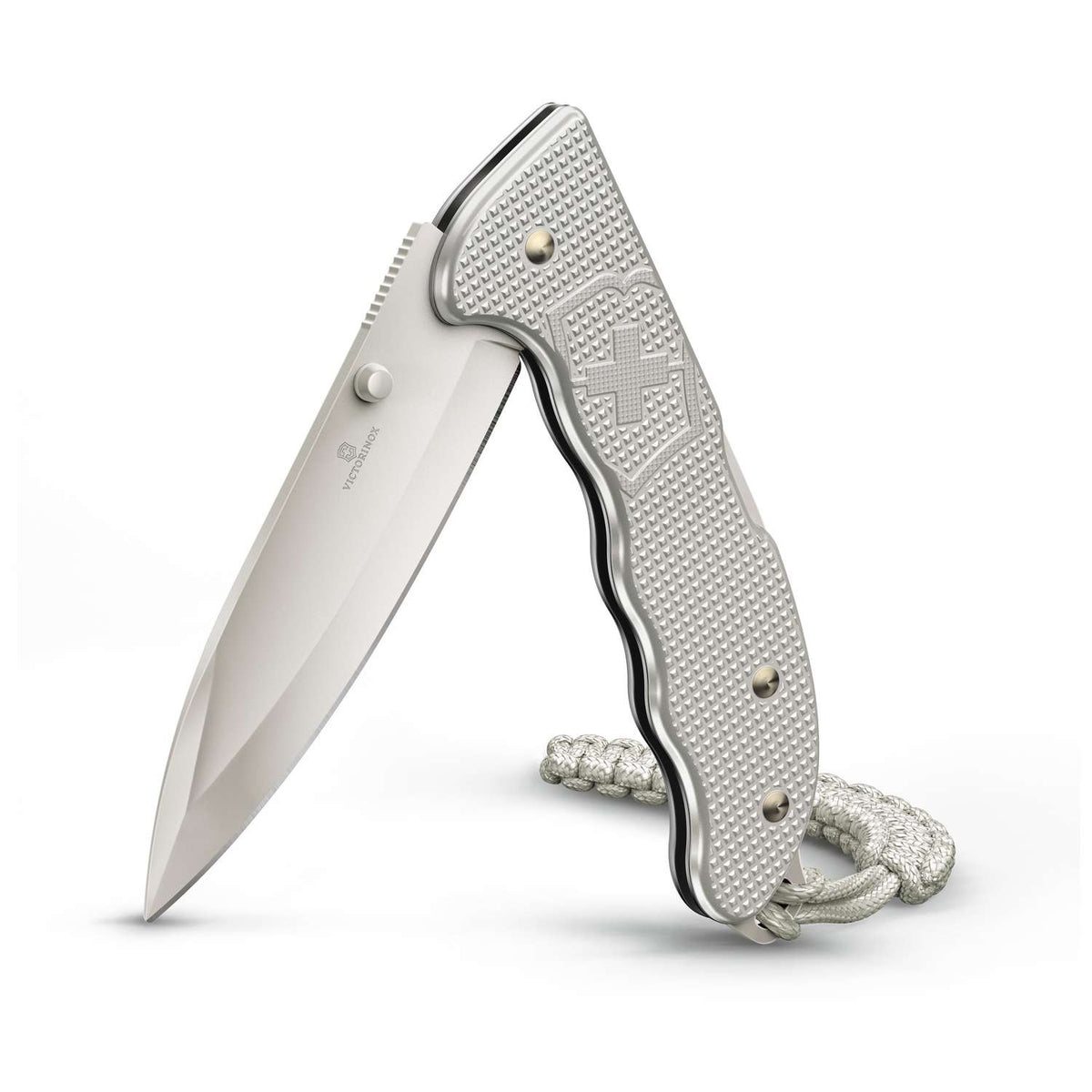 Victorinox Evoke Alox Swiss Army Knife 136 mm 5 Functions Aluminium Scales Silver 0.9415.D26