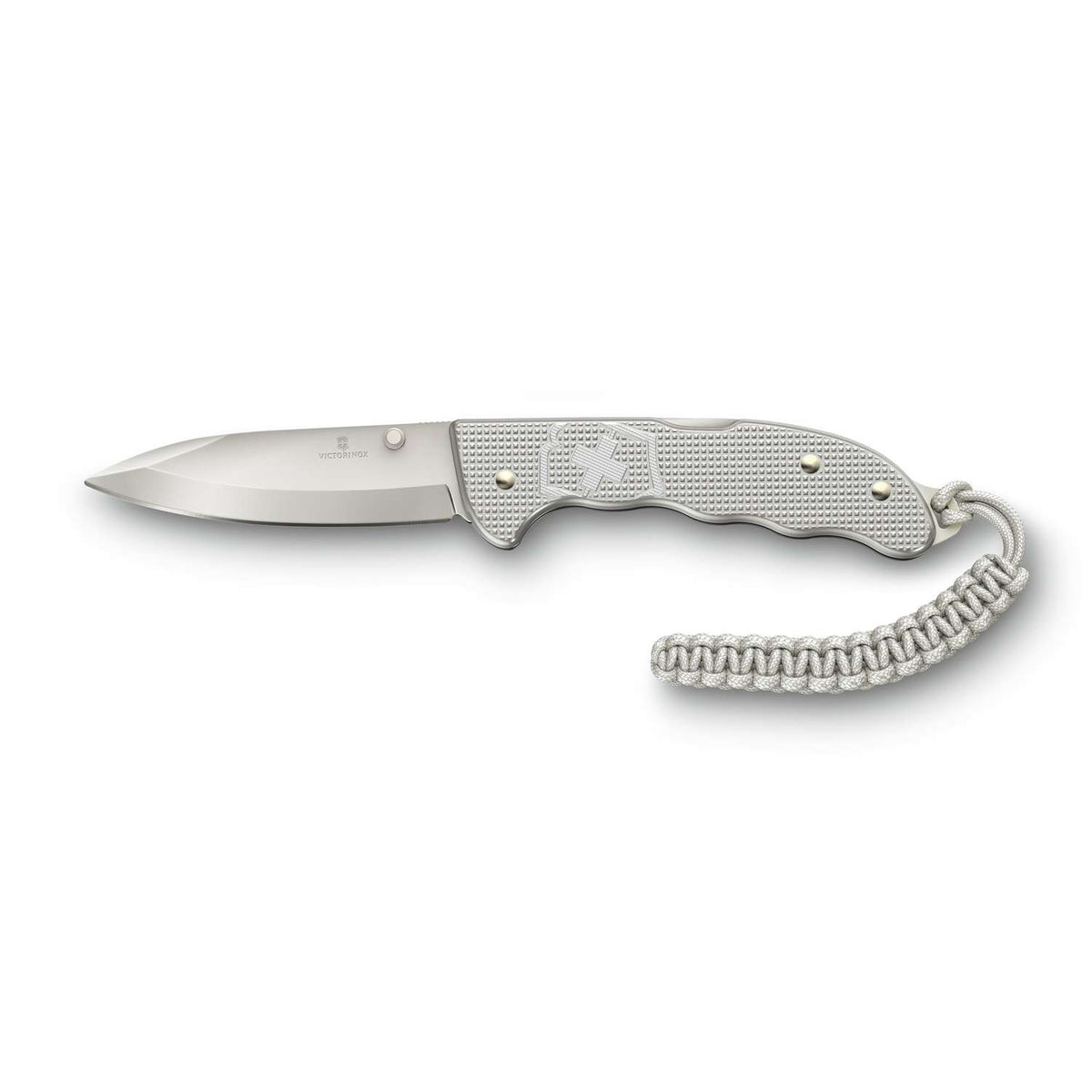 Victorinox Evoke Alox Swiss Army Knife 136 mm 5 Functions Aluminium Scales Silver 0.9415.D26