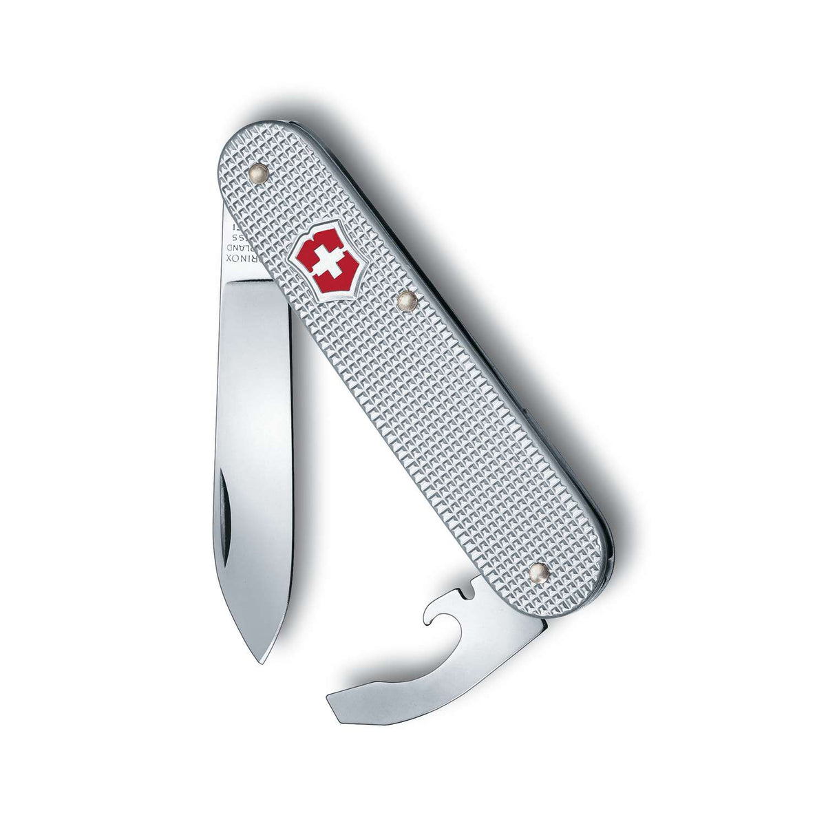 Victorinox Bantam Alox Swiss Army Knife 84 mm 5 Functions Aluminium Scales Silver 0.2300.26