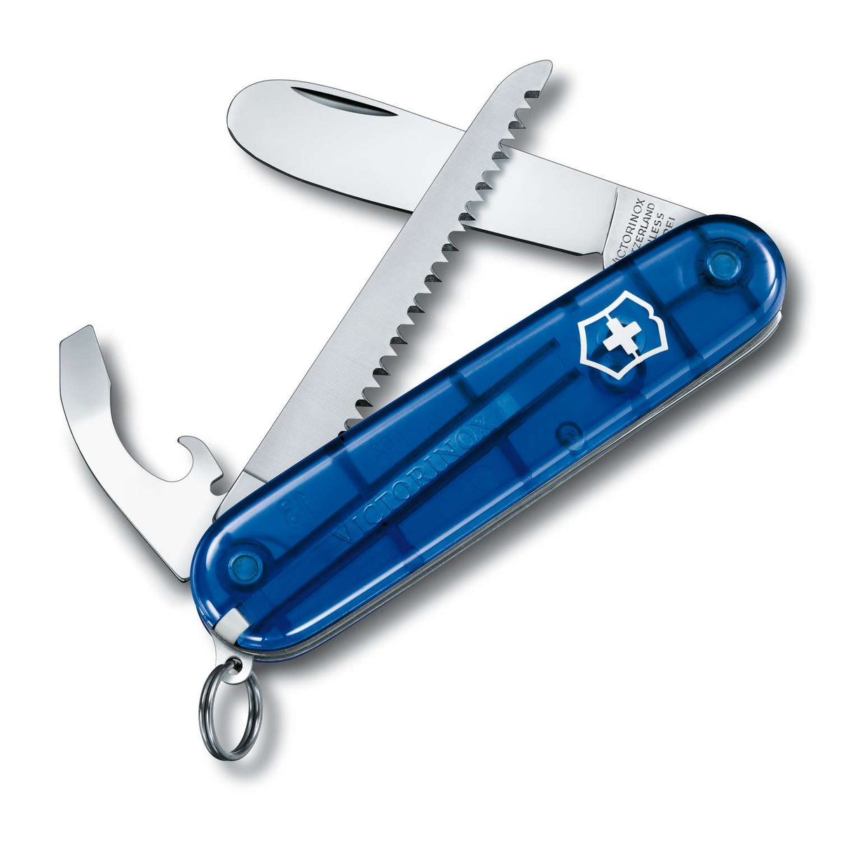 Victorinox My First Victorinox Swiss Army Knife 84 mm 9 Functions Blue Transparent 0.2373.T2