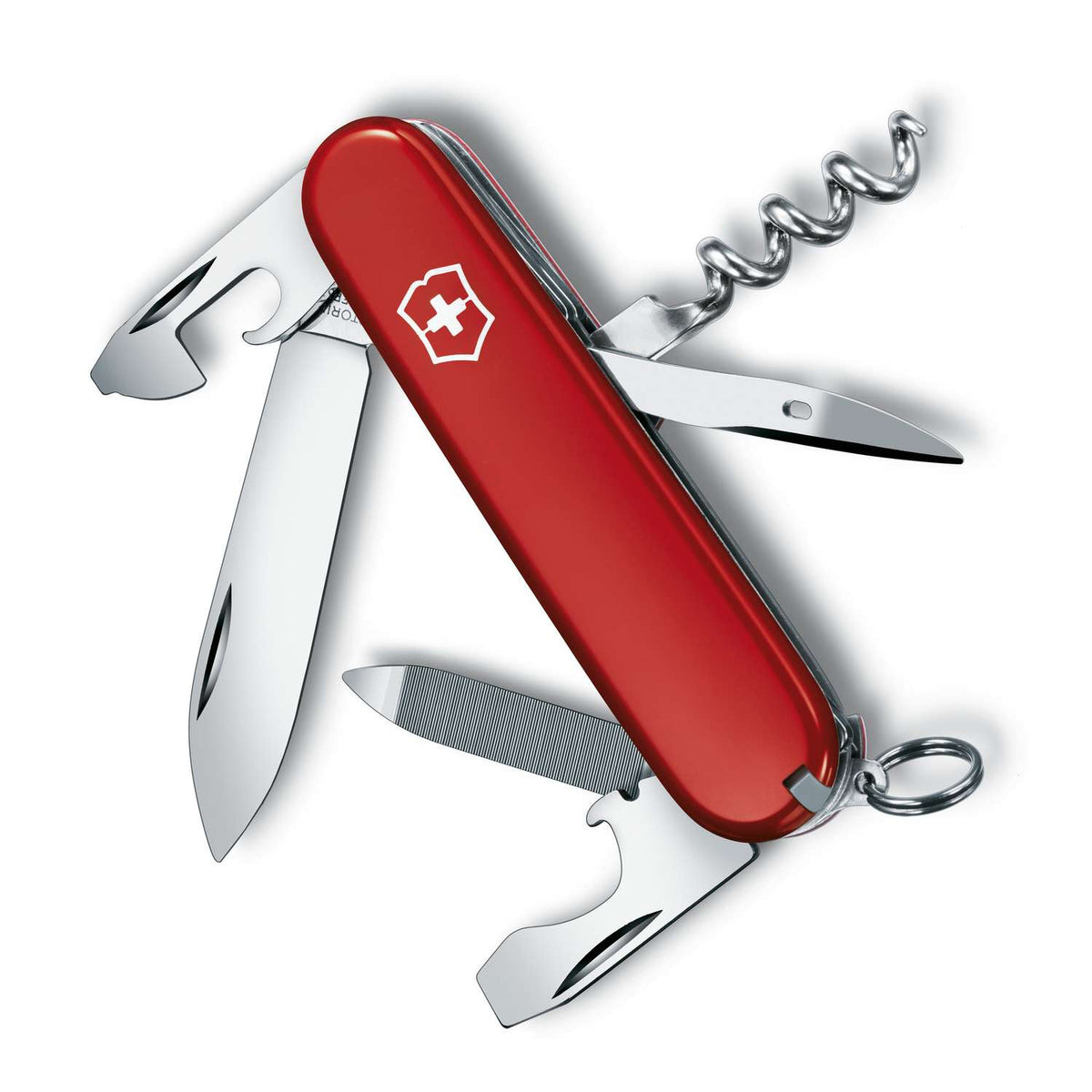 Victorinox Sportsman Swiss Army Knife 84 mm 13 Functions Red 0.3803