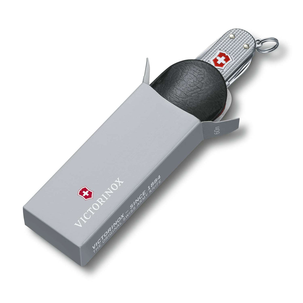 Victorinox Classic SD Alox Swiss Army Knife 58 mm 5 Functions Aluminium Scales Silver 0.6221.26