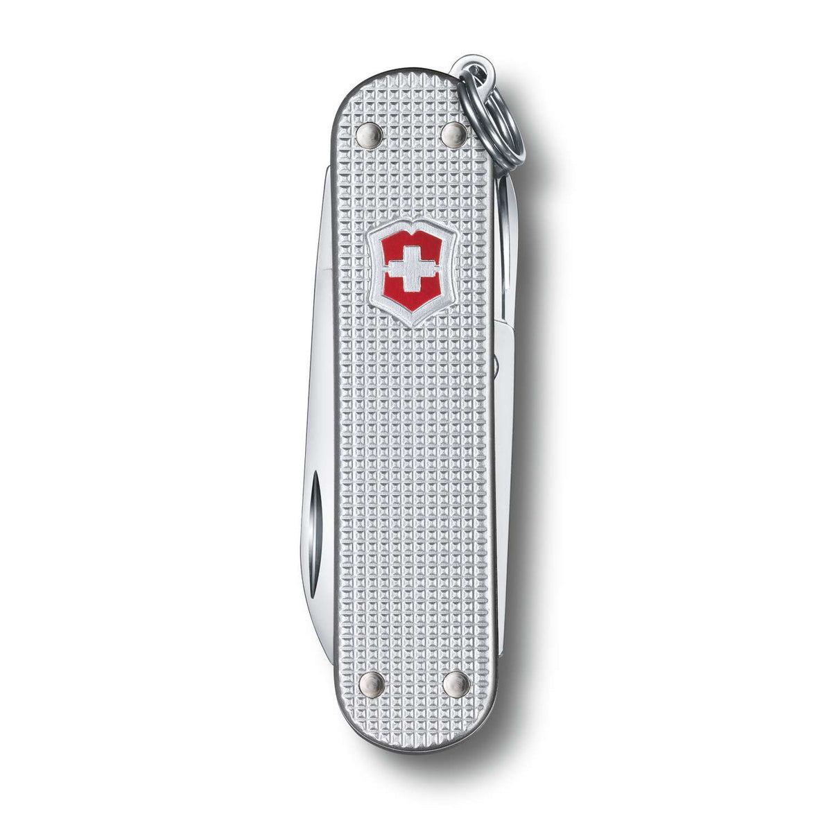Victorinox Classic SD Alox Swiss Army Knife 58 mm 5 Functions Aluminium Scales Silver 0.6221.26