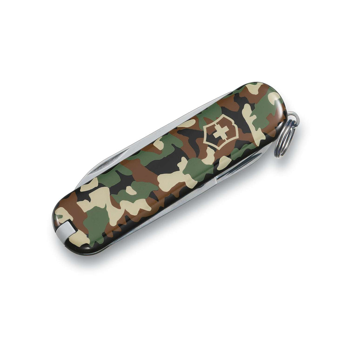 Victorinox Classic SD Swiss Army Knife 58 mm 7 Functions Green Camouflage 0.6223.94