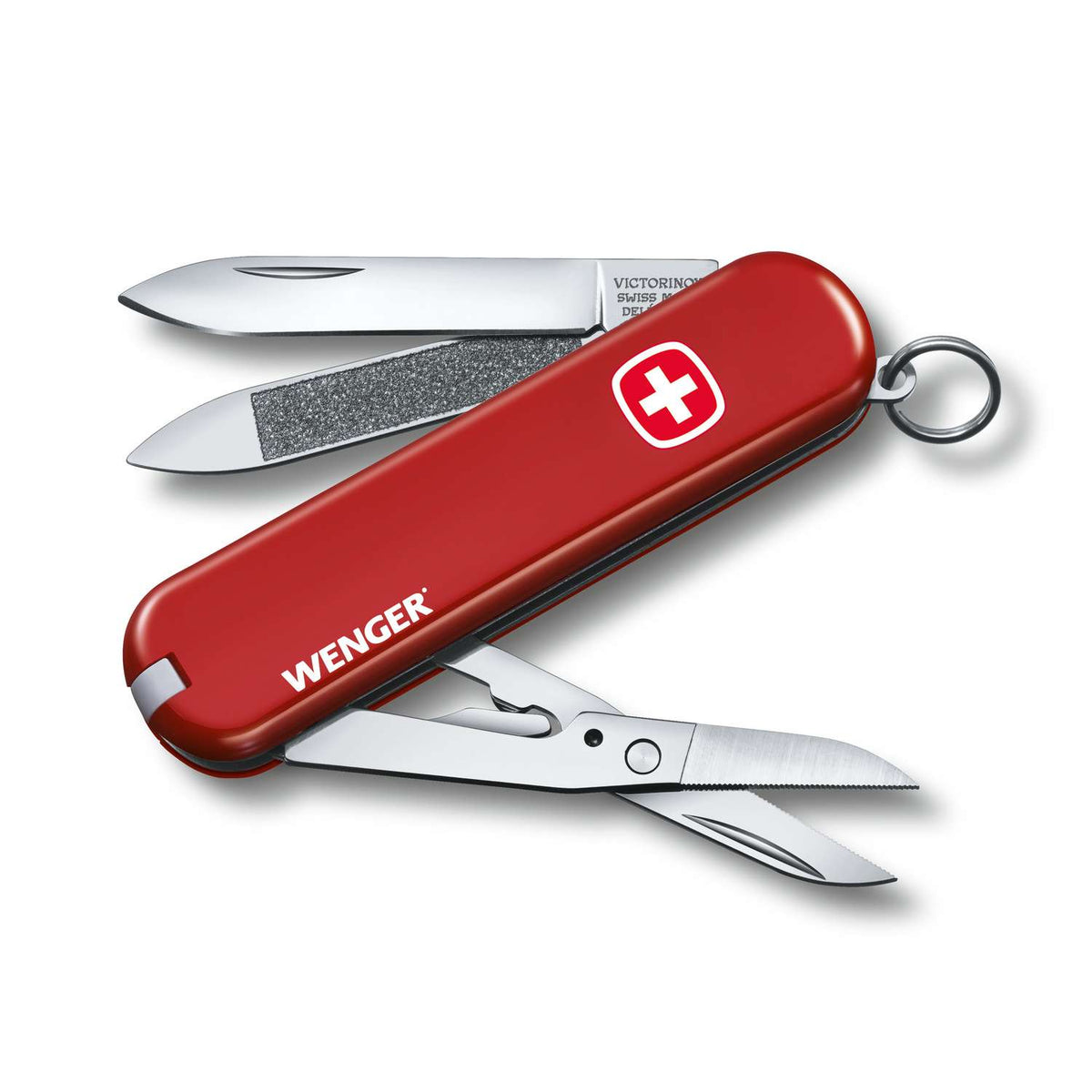 Victorinox Wenger Swiss Army Knife 65 mm 7 Functions Red 0.6423.91