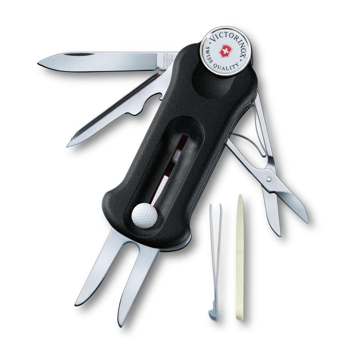 Victorinox Golf Tool Swiss Army Knife 91 mm 10 Functions Black 0.7052.3