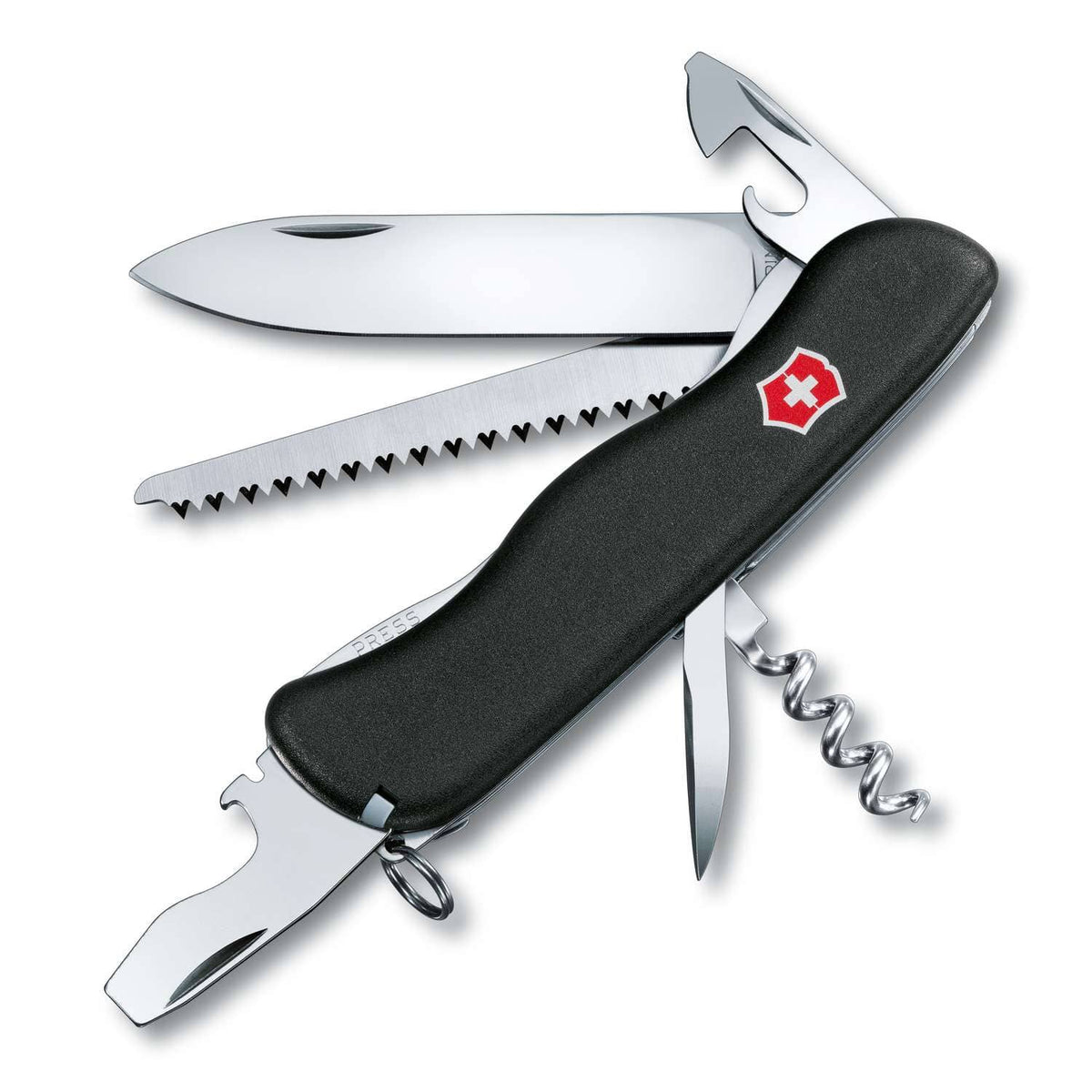 Victorinox Forester Swiss Army Knife 111 mm 12 Functions Black 0.8363.3